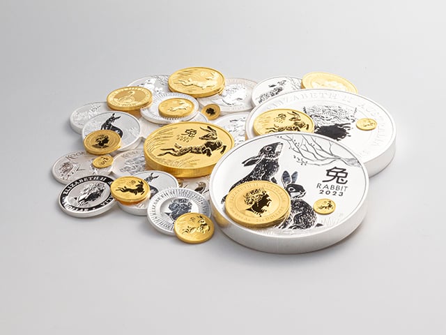 Historical gold and silver prices
