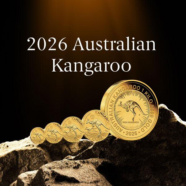 2026 Australian Kangaroo bullion coins