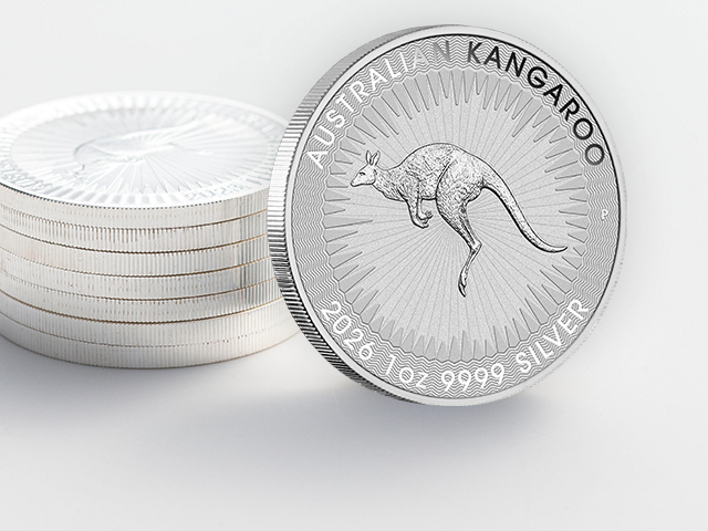 640X480 2026 Kangaroo silver bullion coin