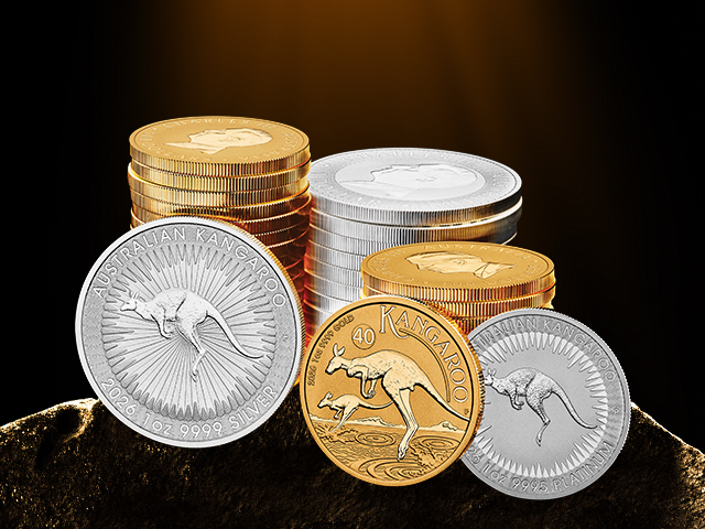 640X480 Australian Kangaroo 2026 bullion coins   Hero banner mobile