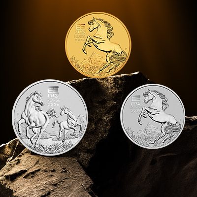 400x400 2026 GOLD SILVER PLAT HORSE