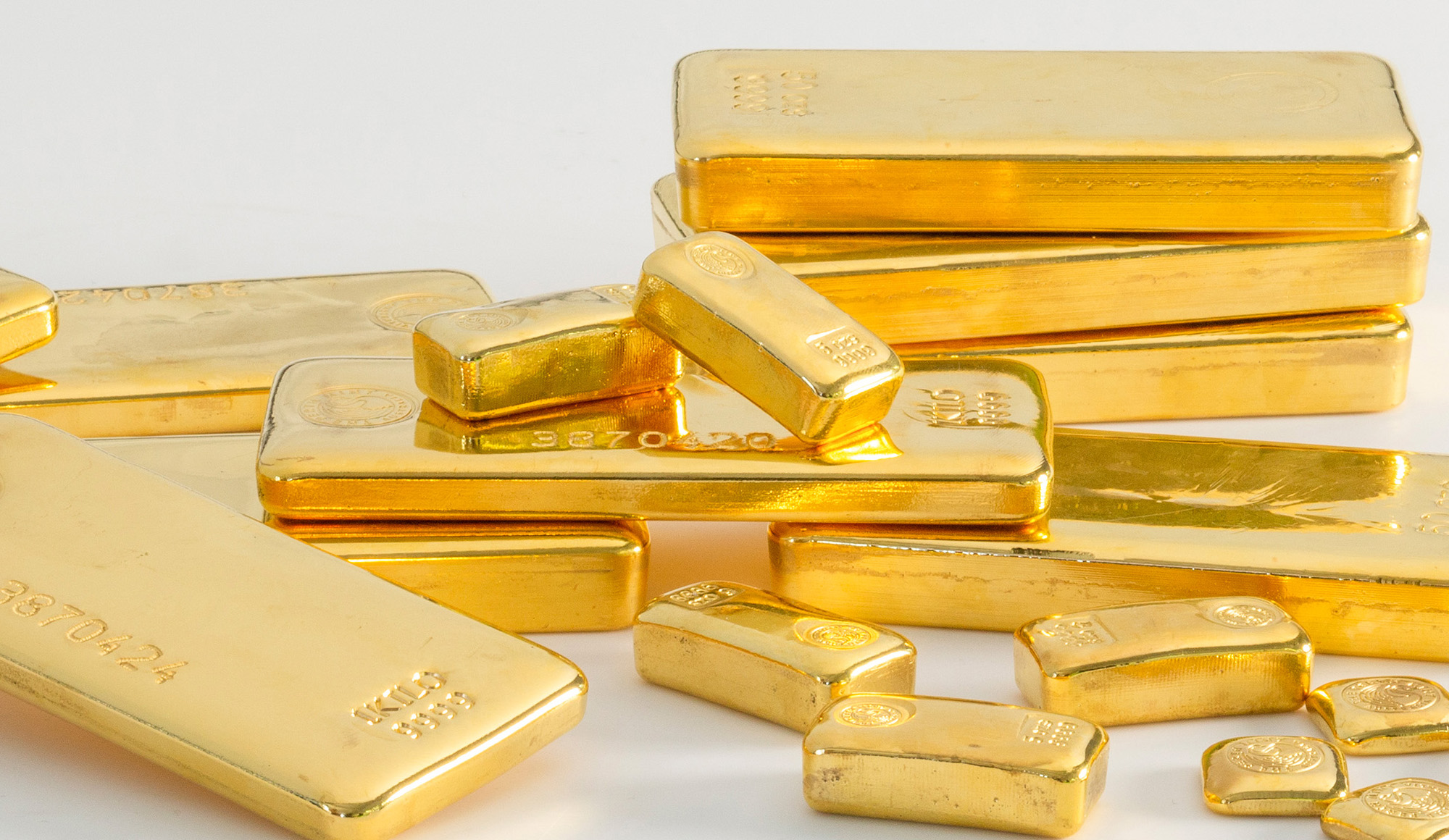 Shiny gold bars at The Perth Mint, an investor favourite.