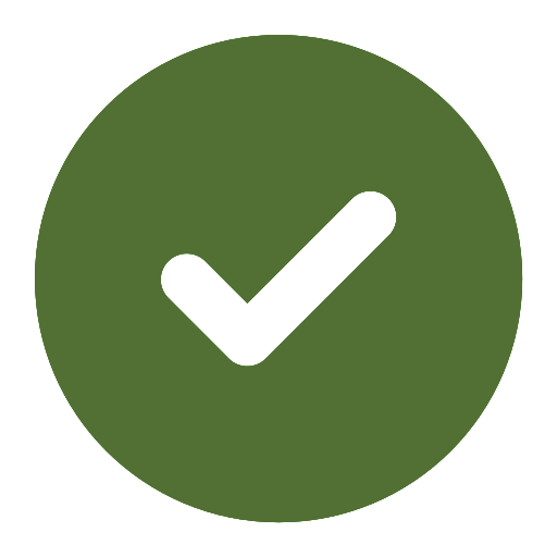Green check