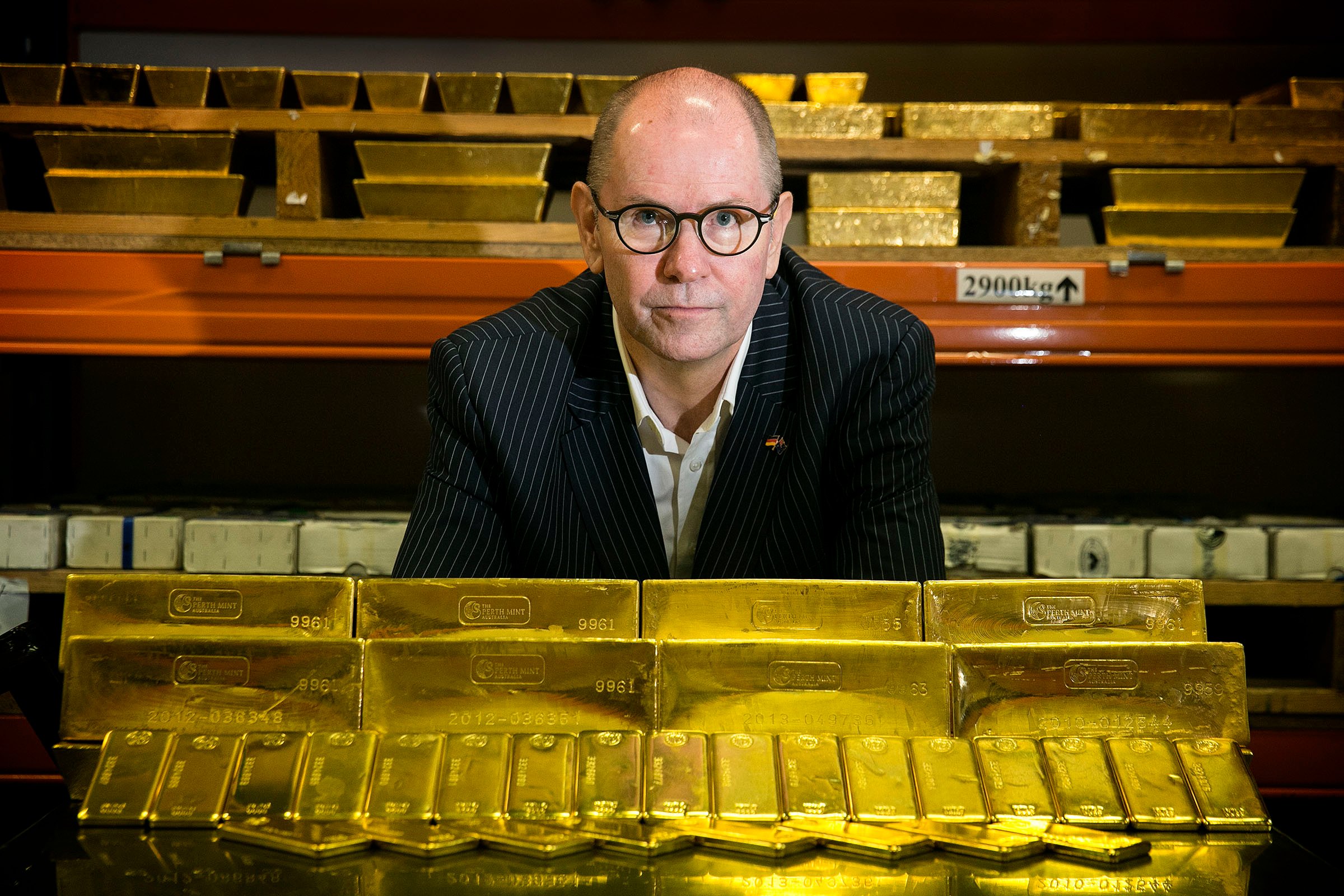 The Perth Mint's CEO Richard Hayes