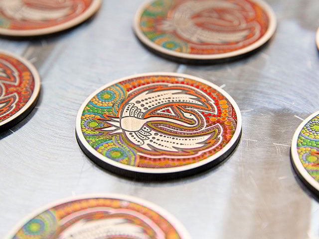 The maali (black swan) silver coin from The Perth Mint.