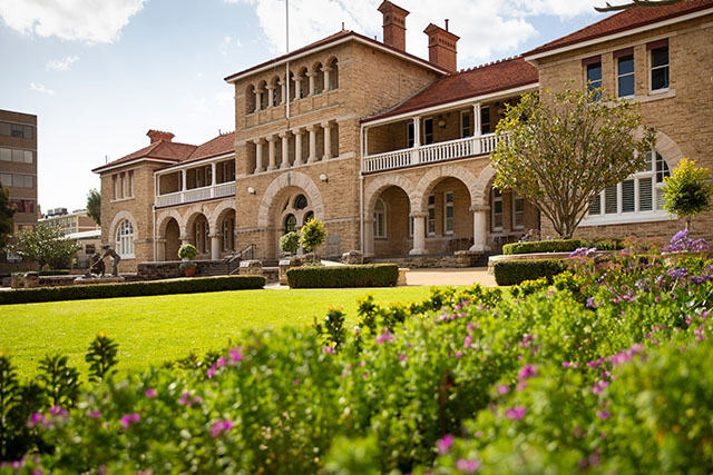 The Perth Mint building in East Perth