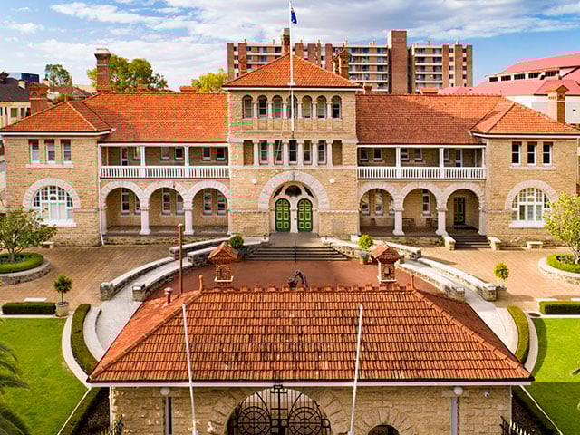 The Perth mint building