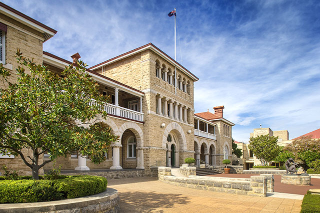 Exterior of The Perth Mint
