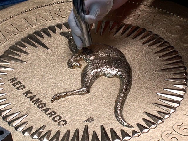 The making of the One Tonne Gold Coin at The Perth Mint.