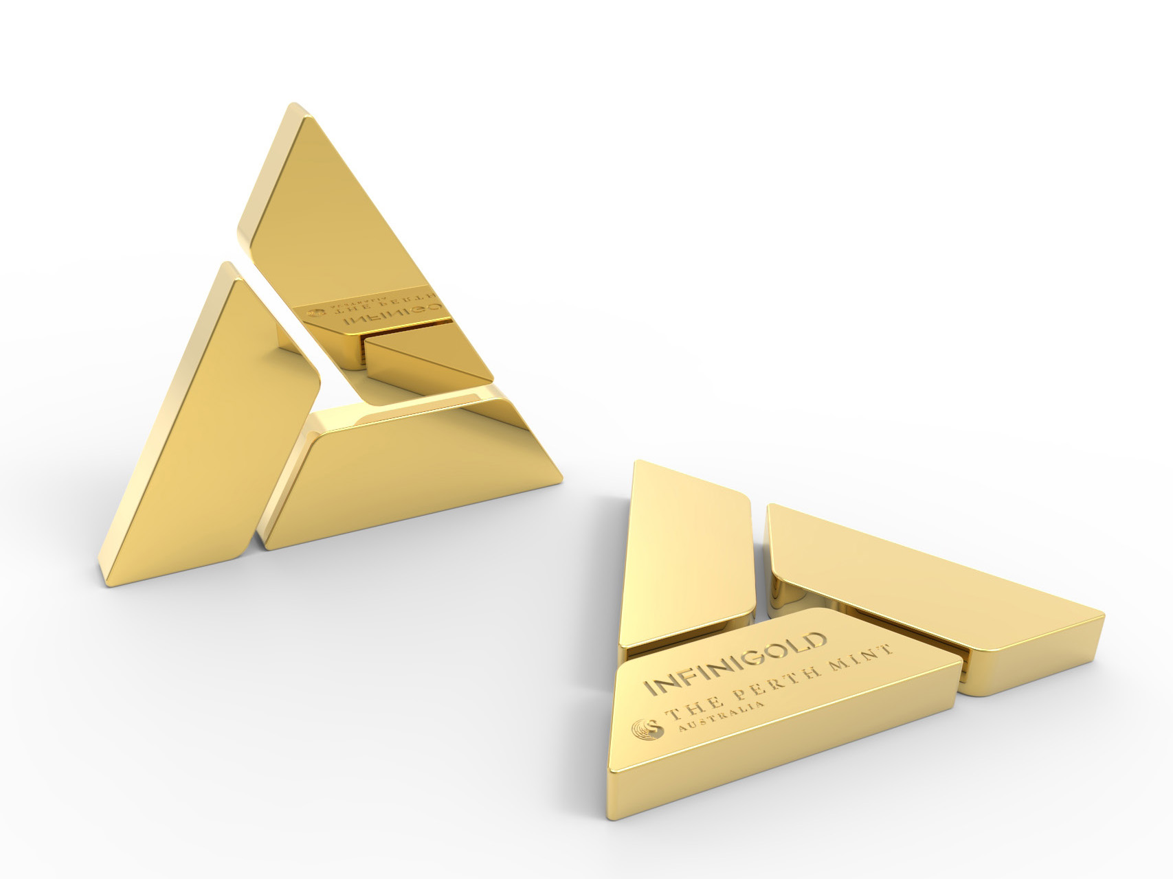 Image representing the PErth Mint gold token.