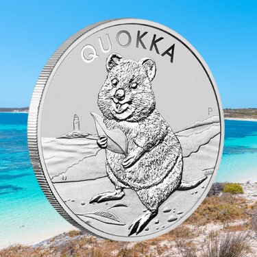 Quokka bullion coin from The Perth Mint.