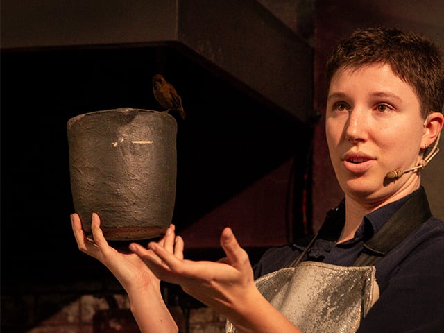 Ghost bird at The Perth Mint - Mobile image