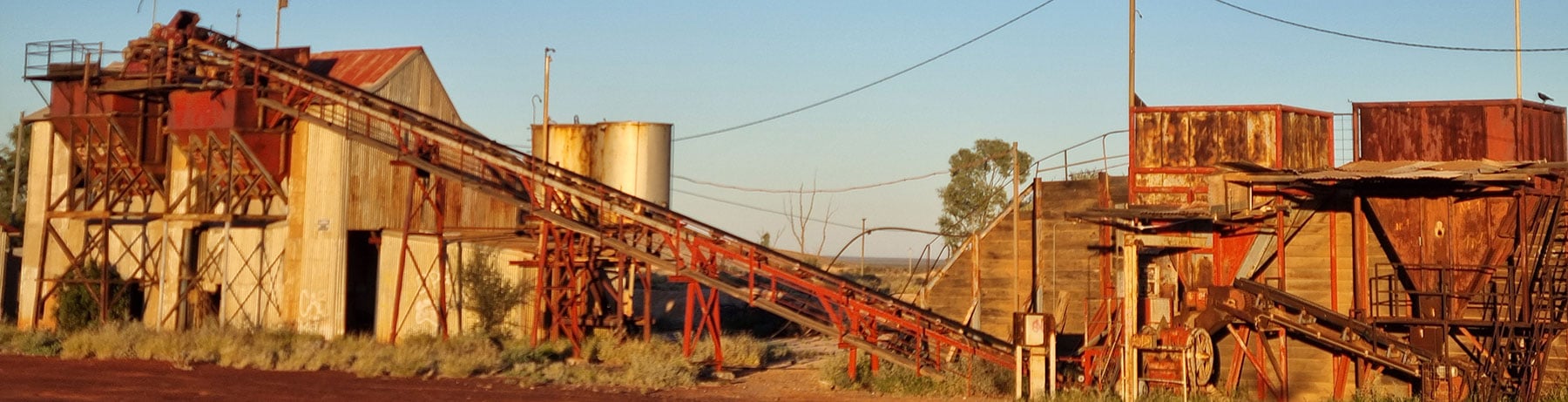 State battery at Leonora