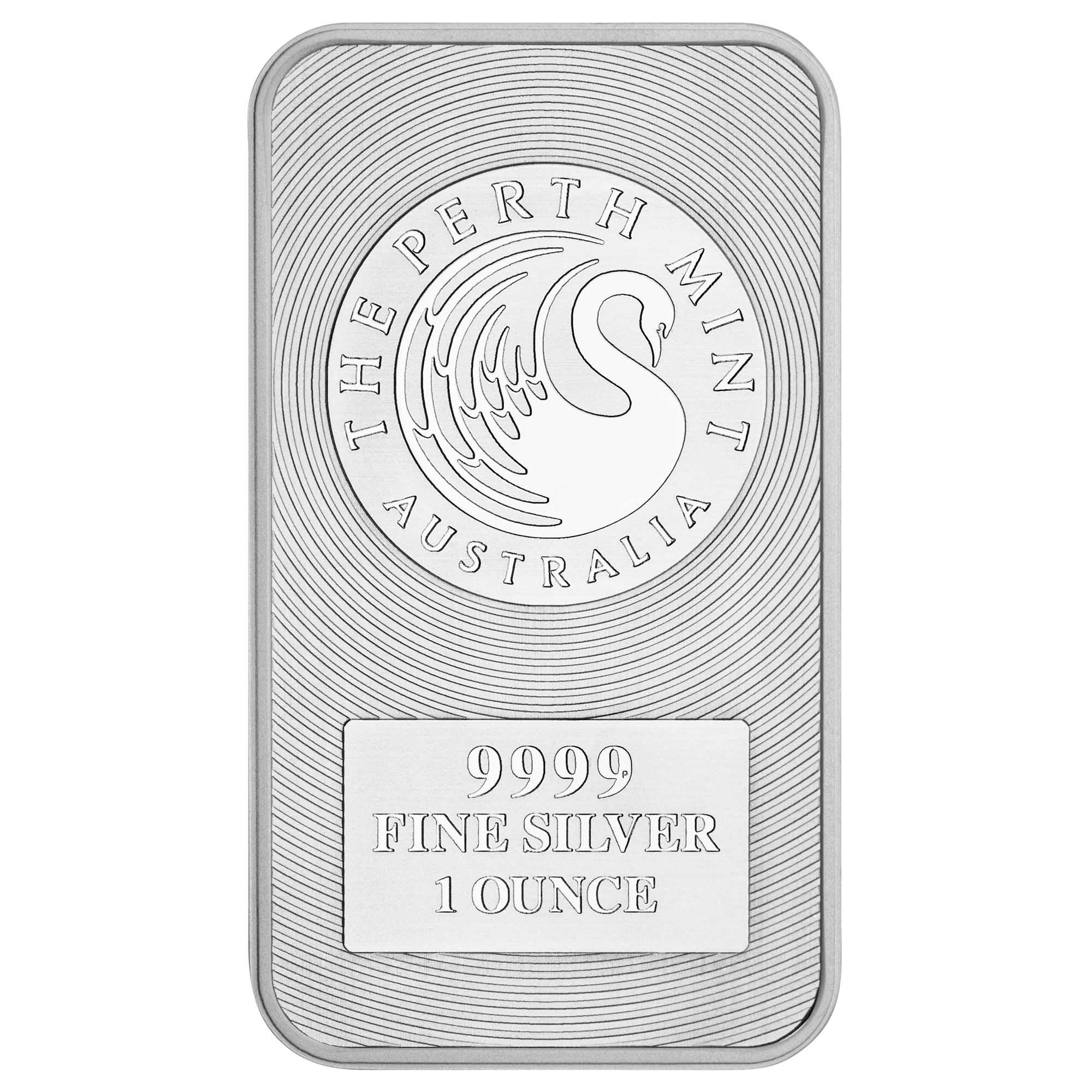 03 kangaroo minted bar in pouch 1oz silver Reverse