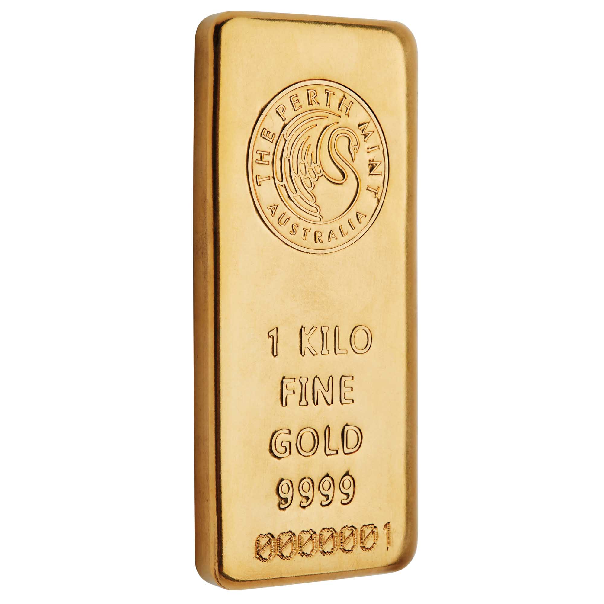 01 1 Kilo Gold Cast Bar OnEdge HighRes