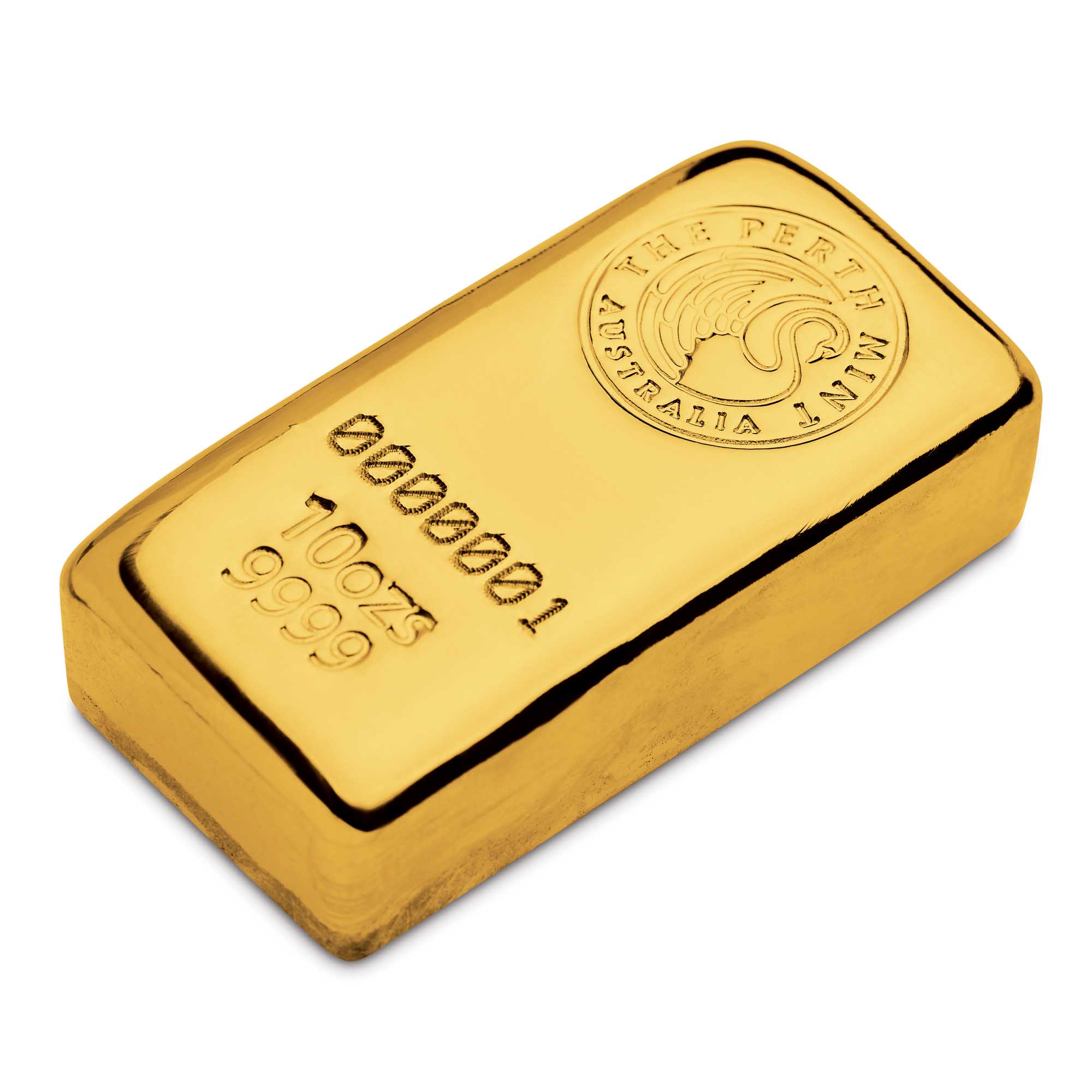 12 2025 Gold Cast Bar 10oz Angle HighRes