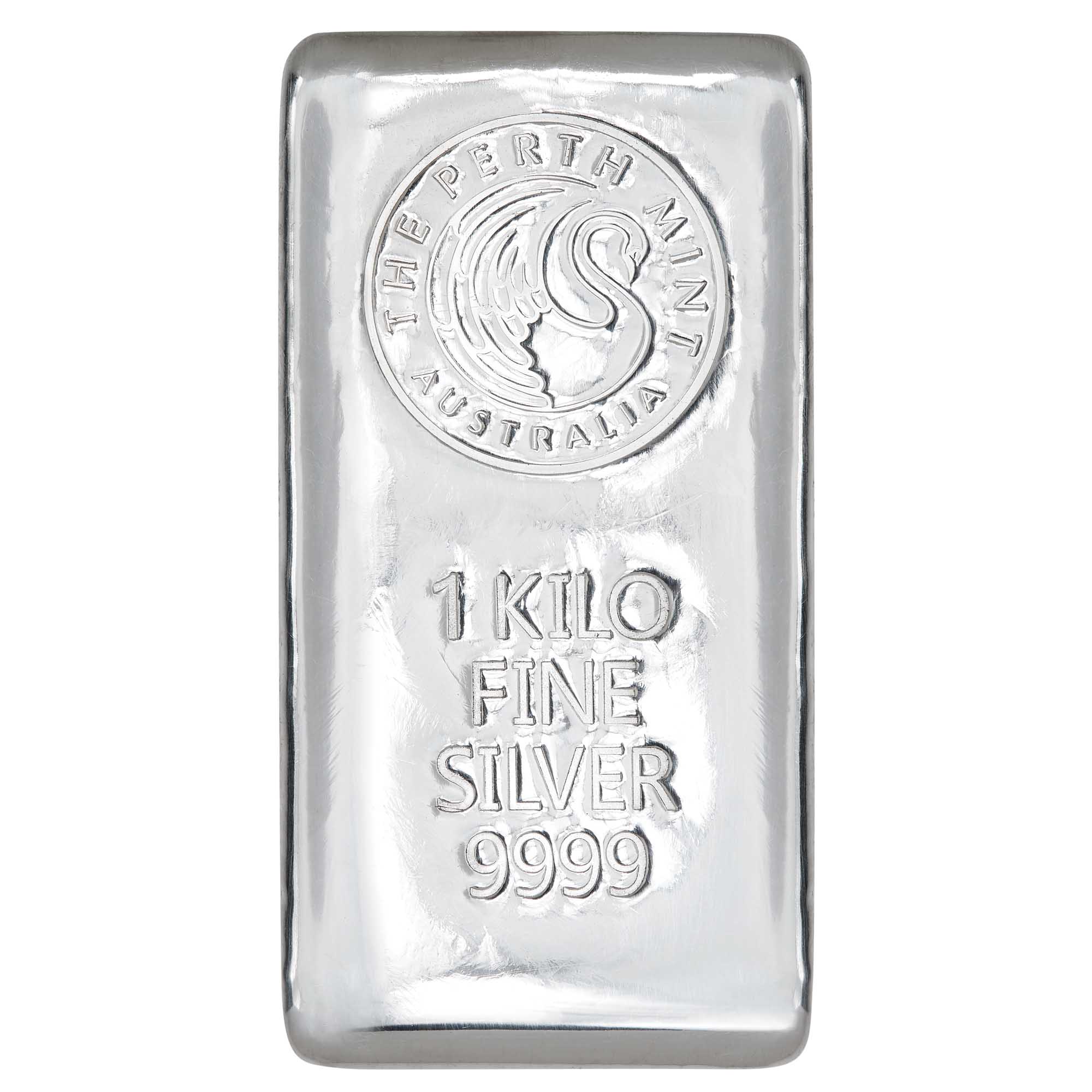 02 1 Kilo Silver Cast Bar Straight On HighRes