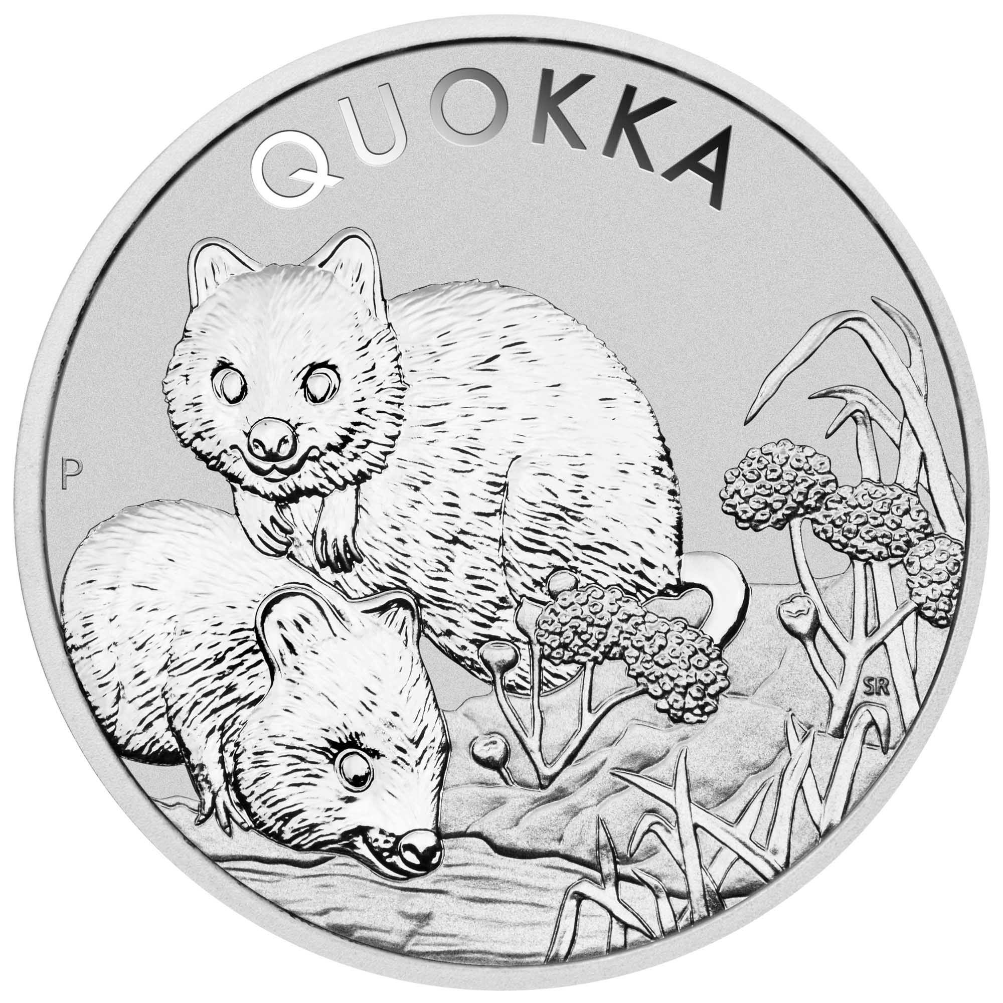 02 Quokka 2022 1oz Silver Bullion Coin StraightOn HighRes