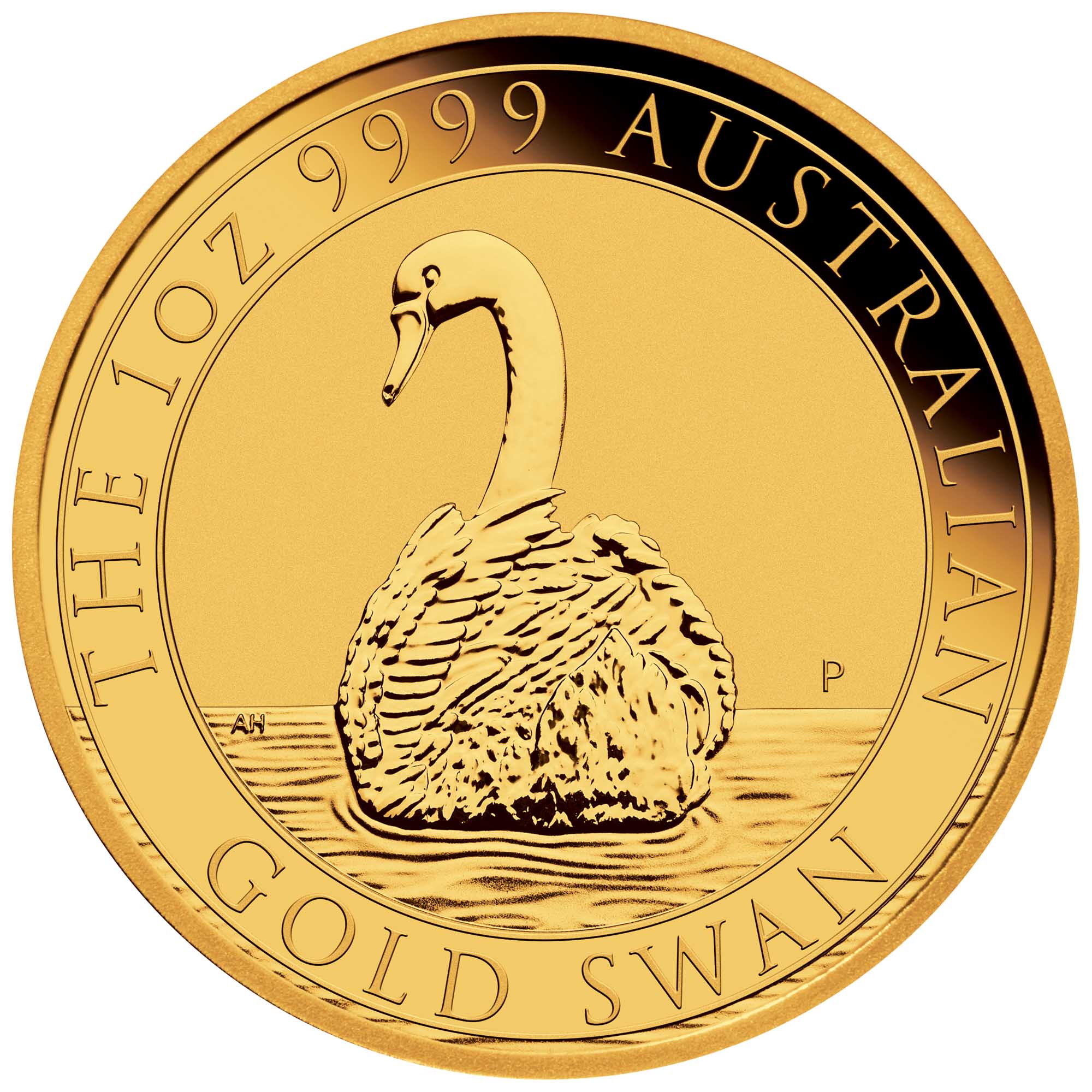02 2023 Swan Gold 1oz  Bullion StraightOn HighRes P MINTMARK