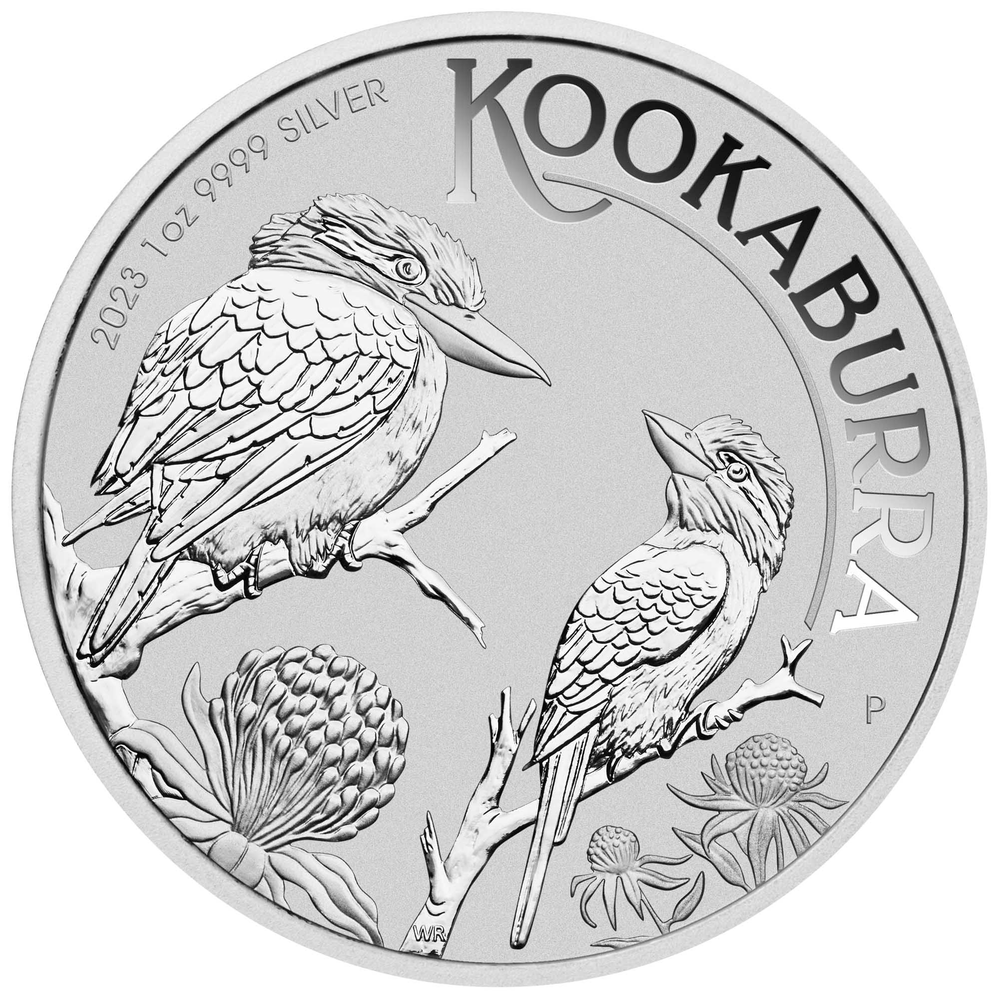02 2023 AusKookaburra Silver 1oz Bullion StraightOn HighRes
