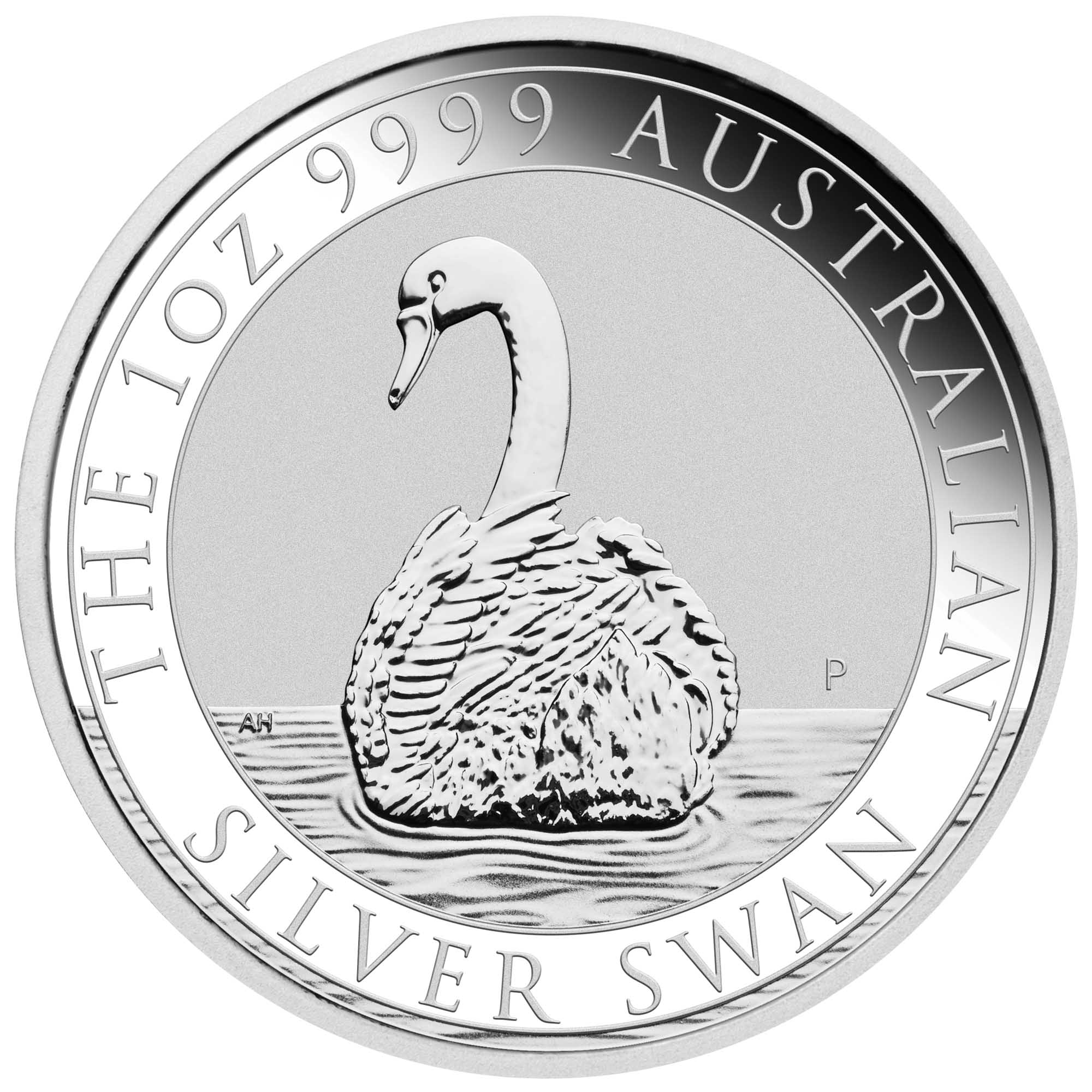 05 2023 Swan 1oz Silver Bullion StraightOn HighRes