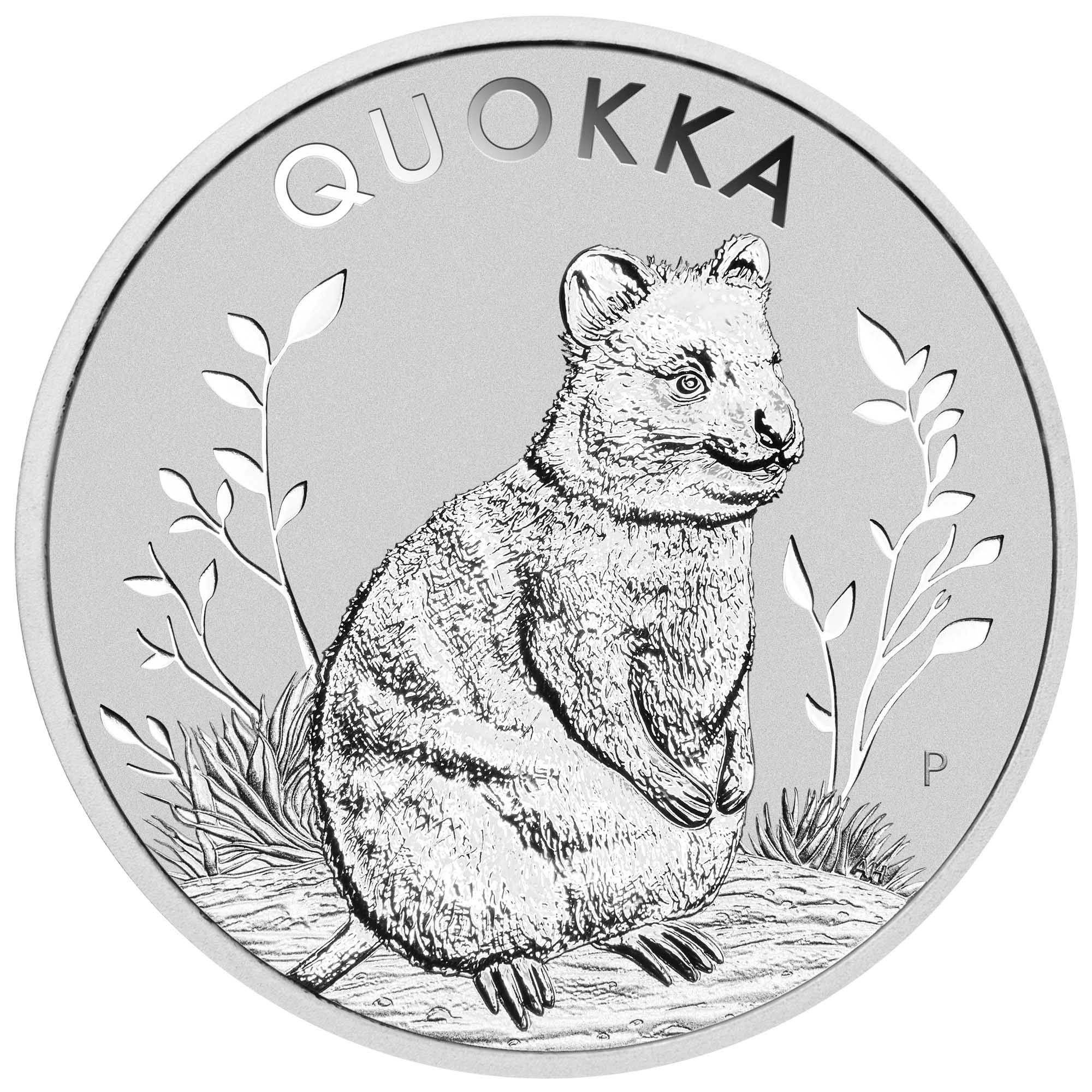 02 Quokka 2023 1oz Silver Bullion Coin StraightOn HighRes