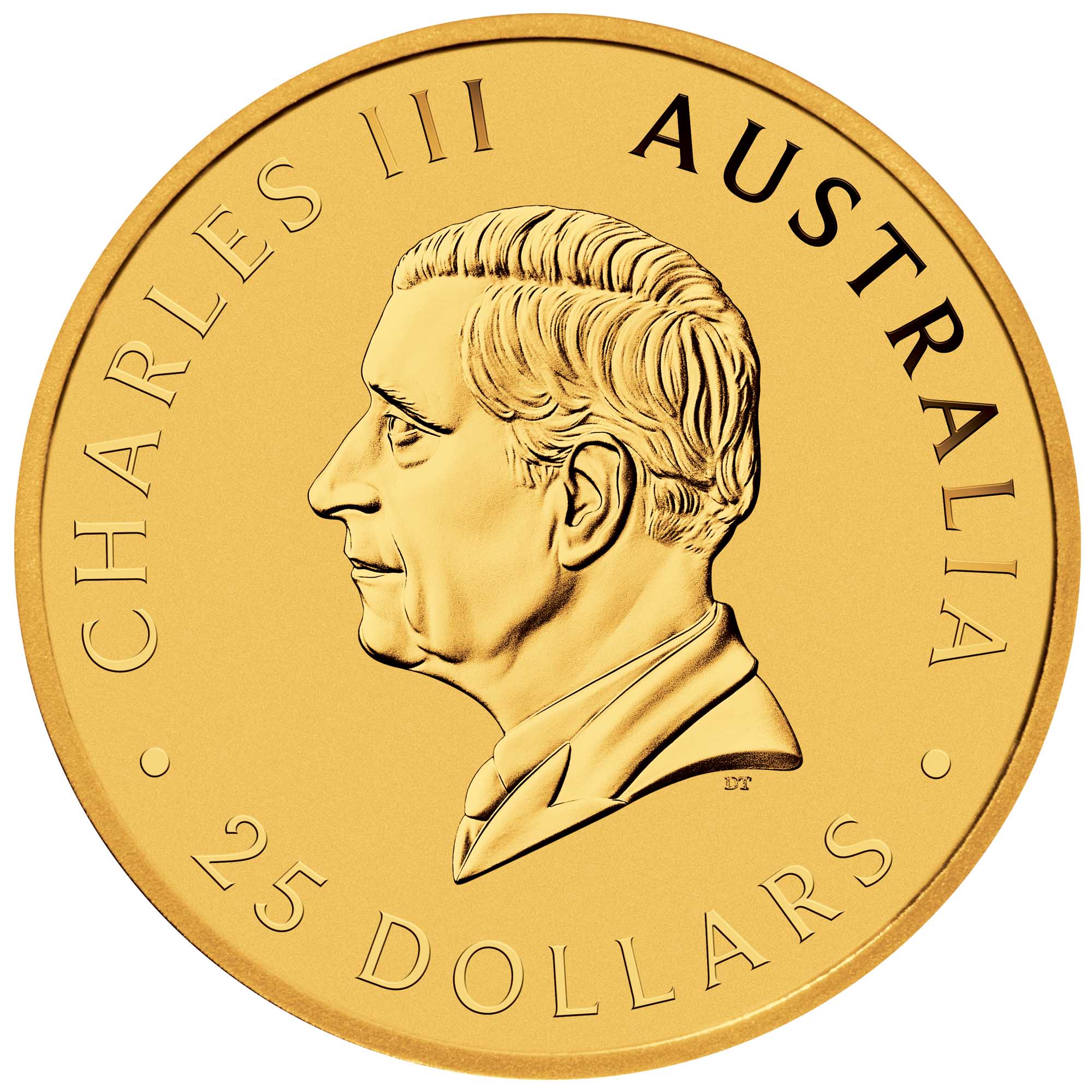 12 2024 AusKangaroo Gold 1 4oz Bullion Obverse HighRes