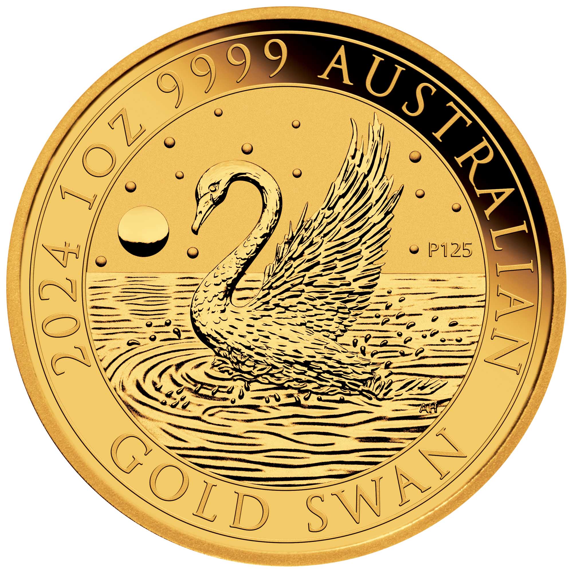 02 2024 Swan Gold 1oz  Bullion StraightOn HighRes