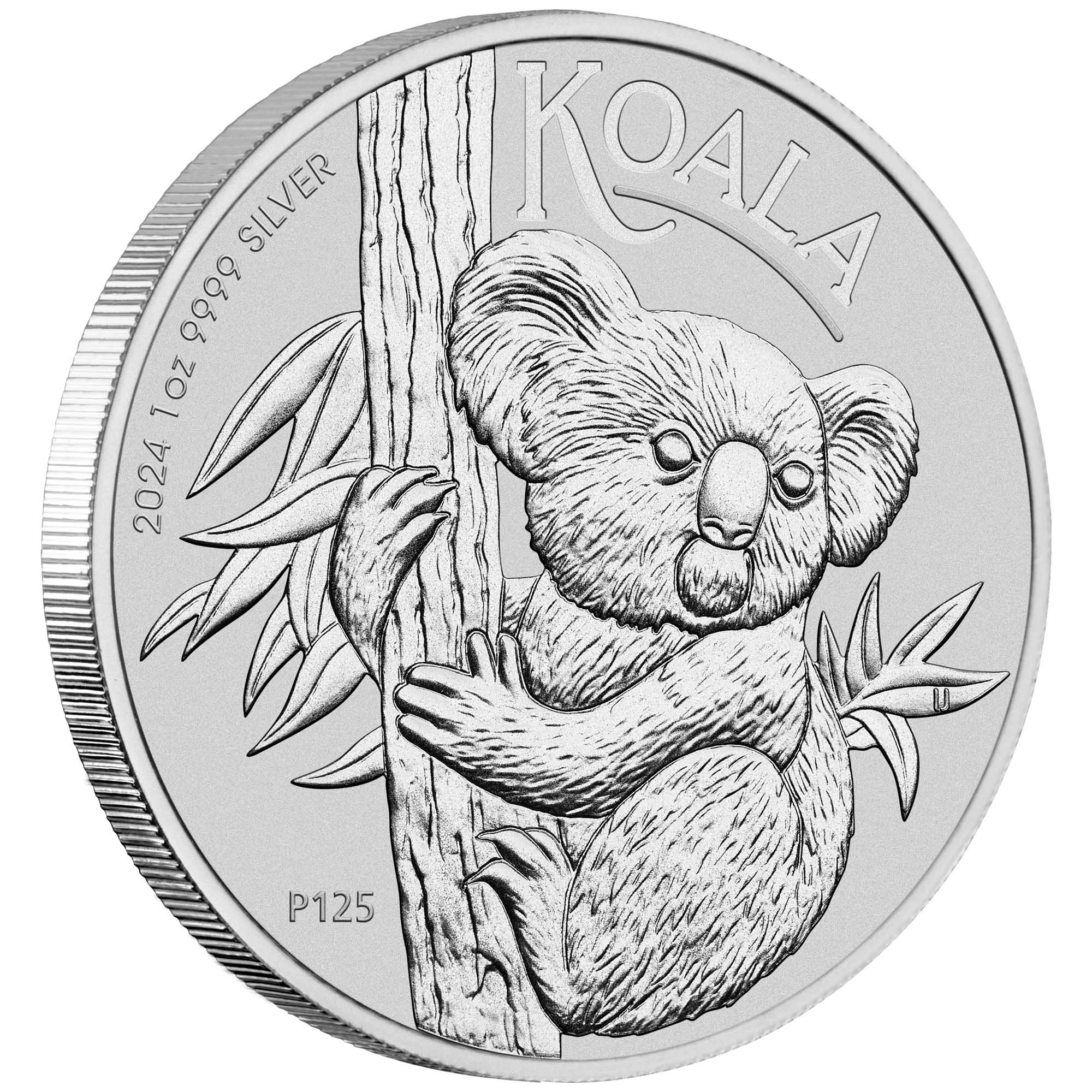 04 2024 AusKoala Silver 1oz Bullion OnEdge HighRes