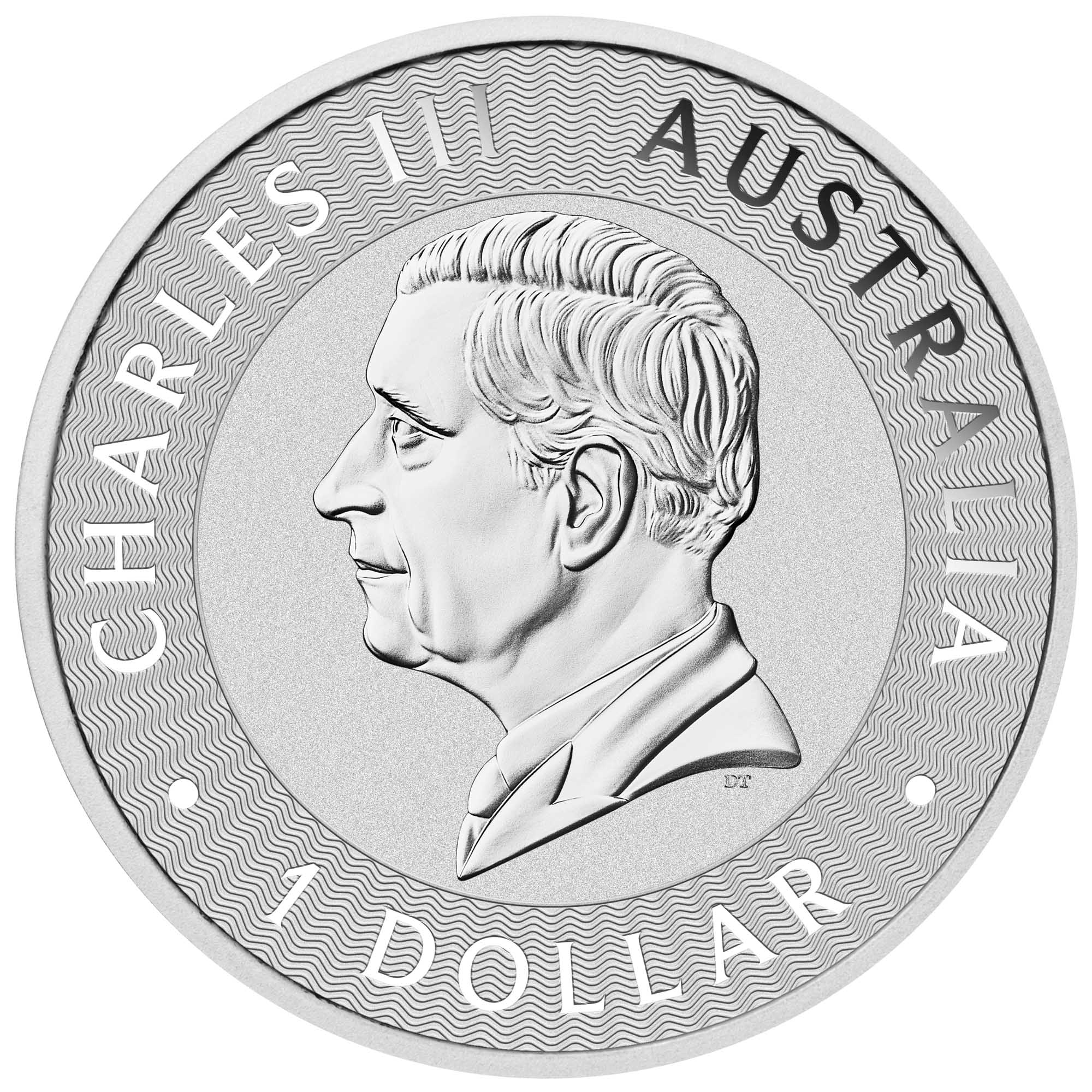 03 2024 Australian Kangaroo Silver 1oz Bullion Obverse HighRes