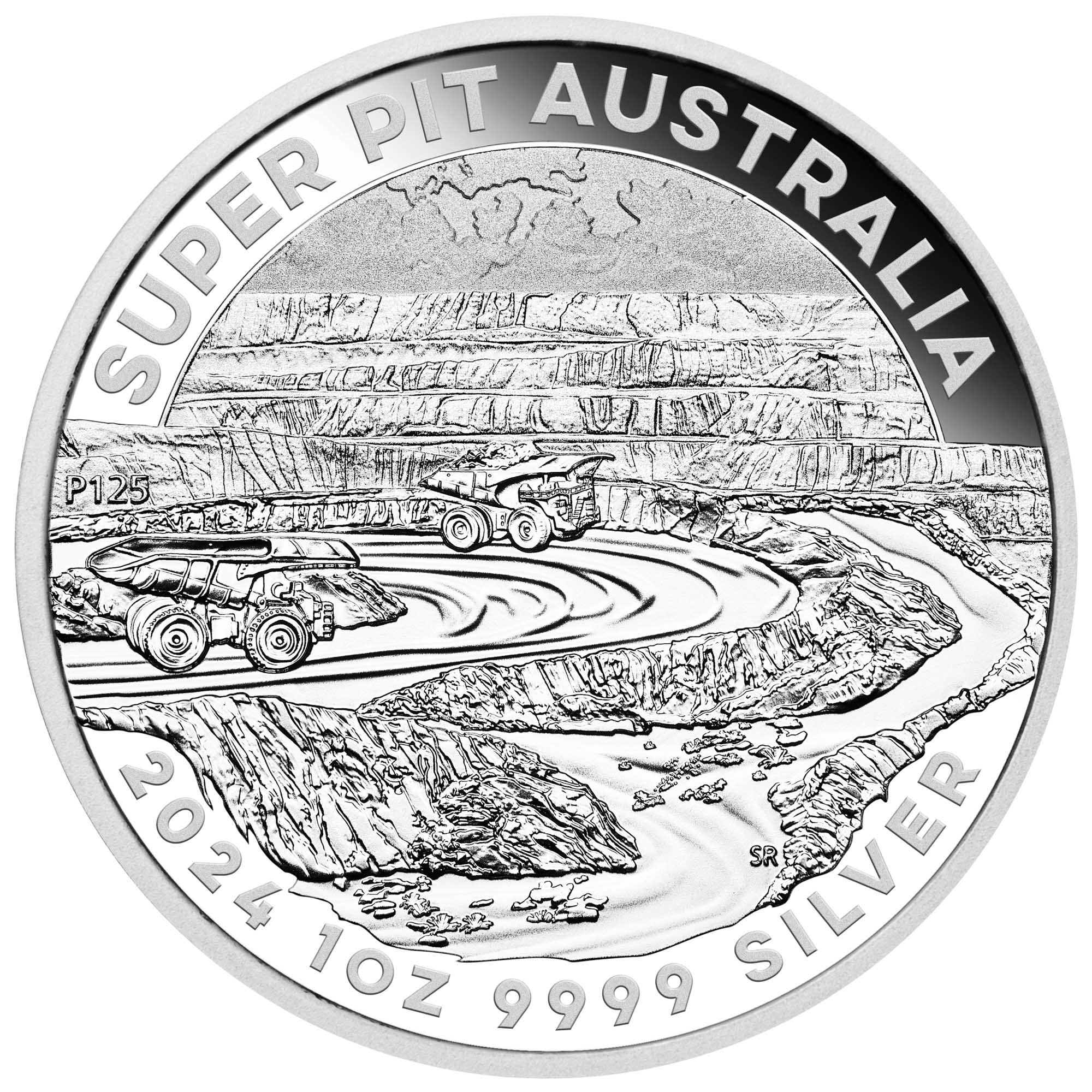 02 2024 Super Pit 1oz Silver Bullion Coin StraightOn HighRes