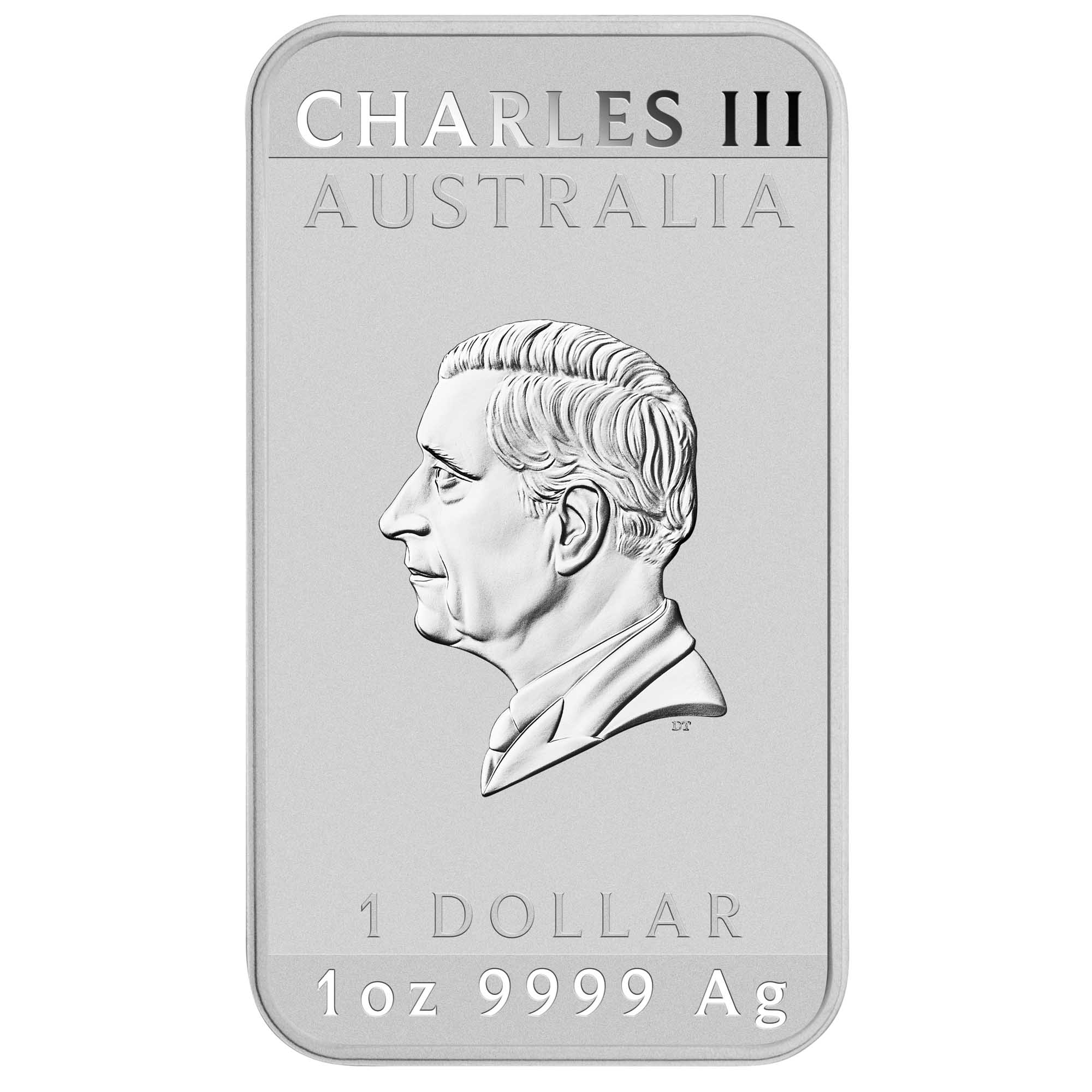 Dragon 2025 1oz Silver Rectangular Bullion Coin