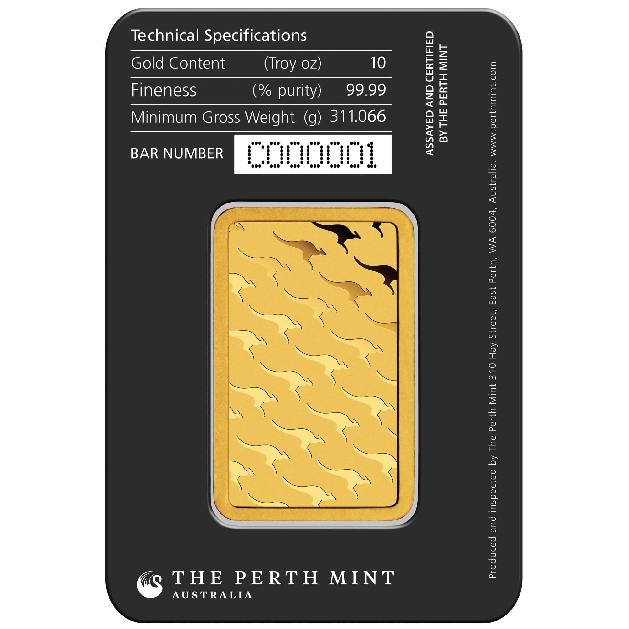 04 Gold MintedBar 10oz Packaging Obverse HighRes