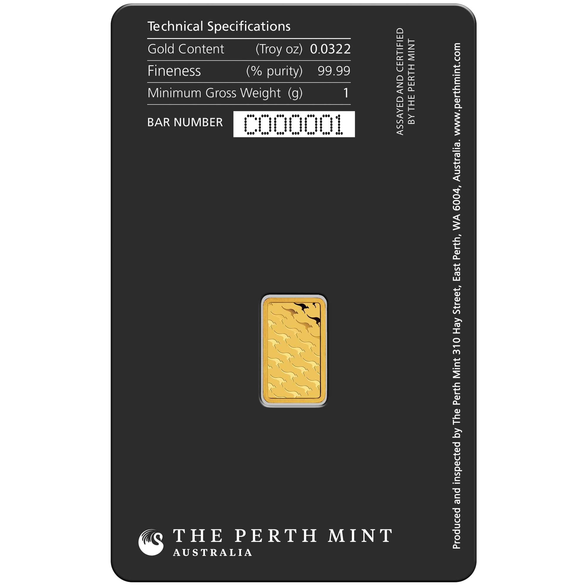 04 Gold MintedBar 1g Packaging Obverse HighRes