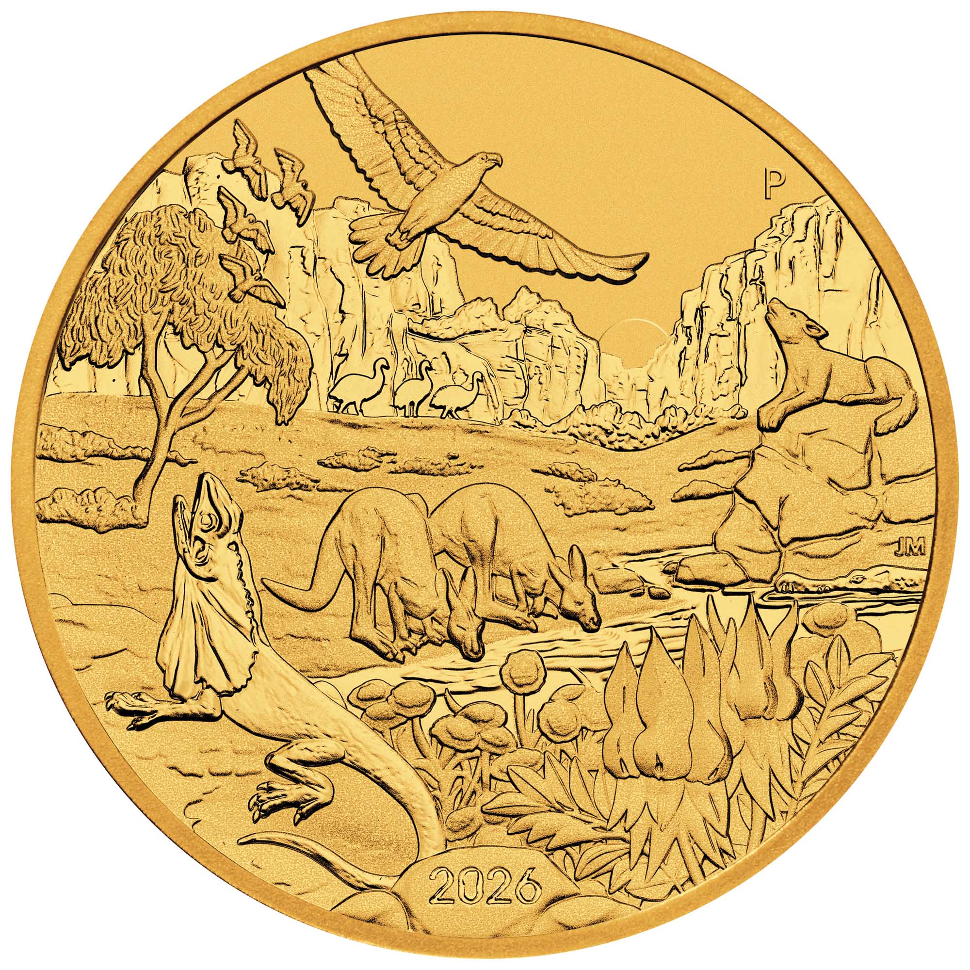 コレクション Perthmint 1/20oz 2026 24k Outback 2026 1oz Gold Bullion Coin