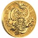 01 2022 Dragon 1oz Gold Bullion Coin OnEdge HighRes