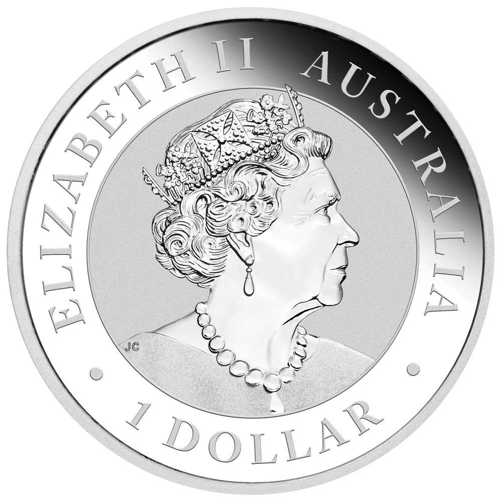 03 2022 AustralianWedge TailedEagle 1oz Silver Bullion Coin Obverse HighRes