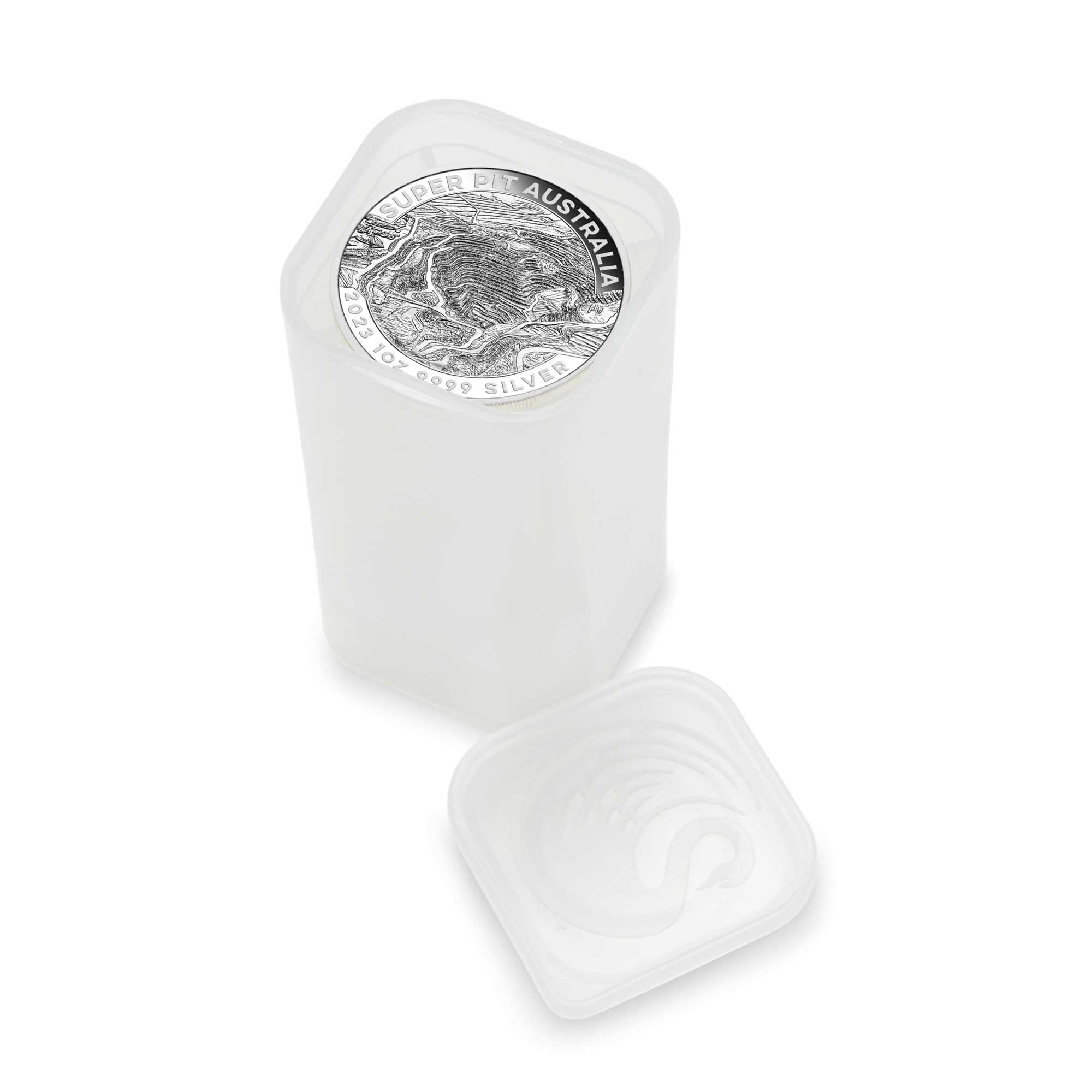 10 2023 Superpit 1oz Silver Bullion Coin InTube HighRes