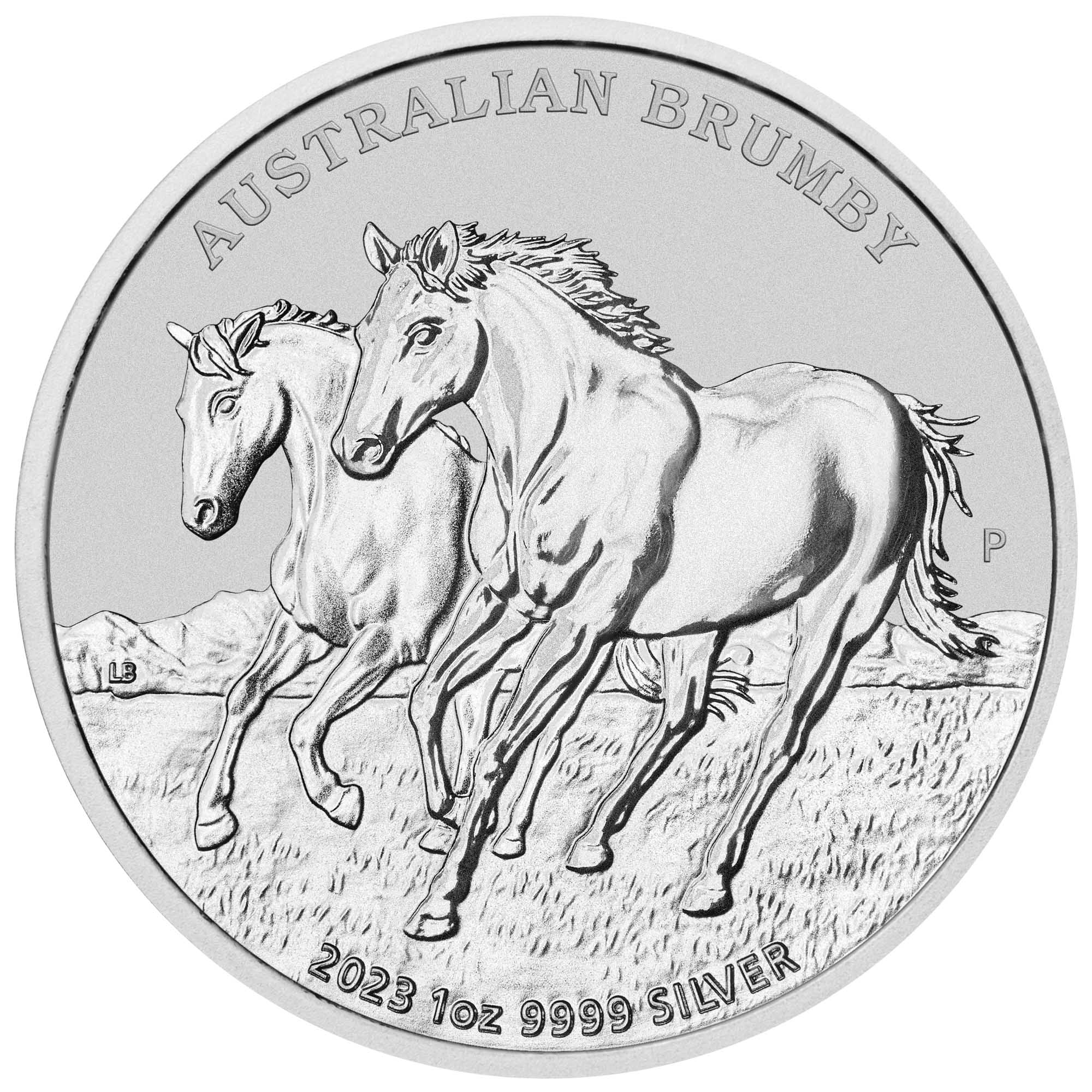 憧れの Brumby Coin Bullion Silver 1oz 2023 銀