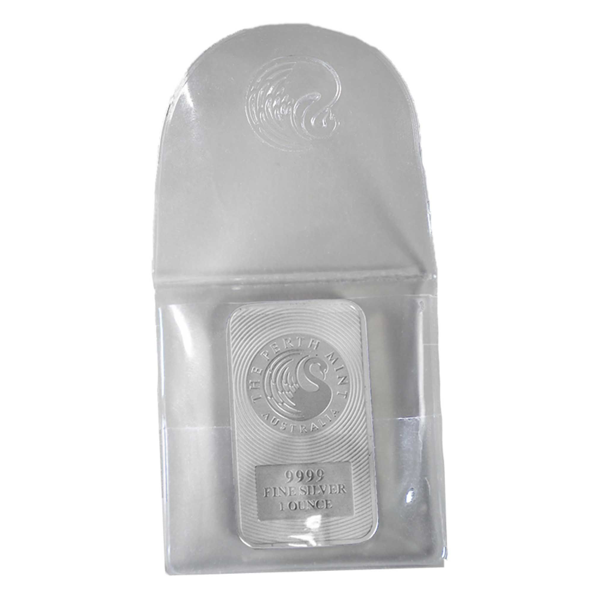 05 kangaroo minted bar in pouch 1oz silver InPouch