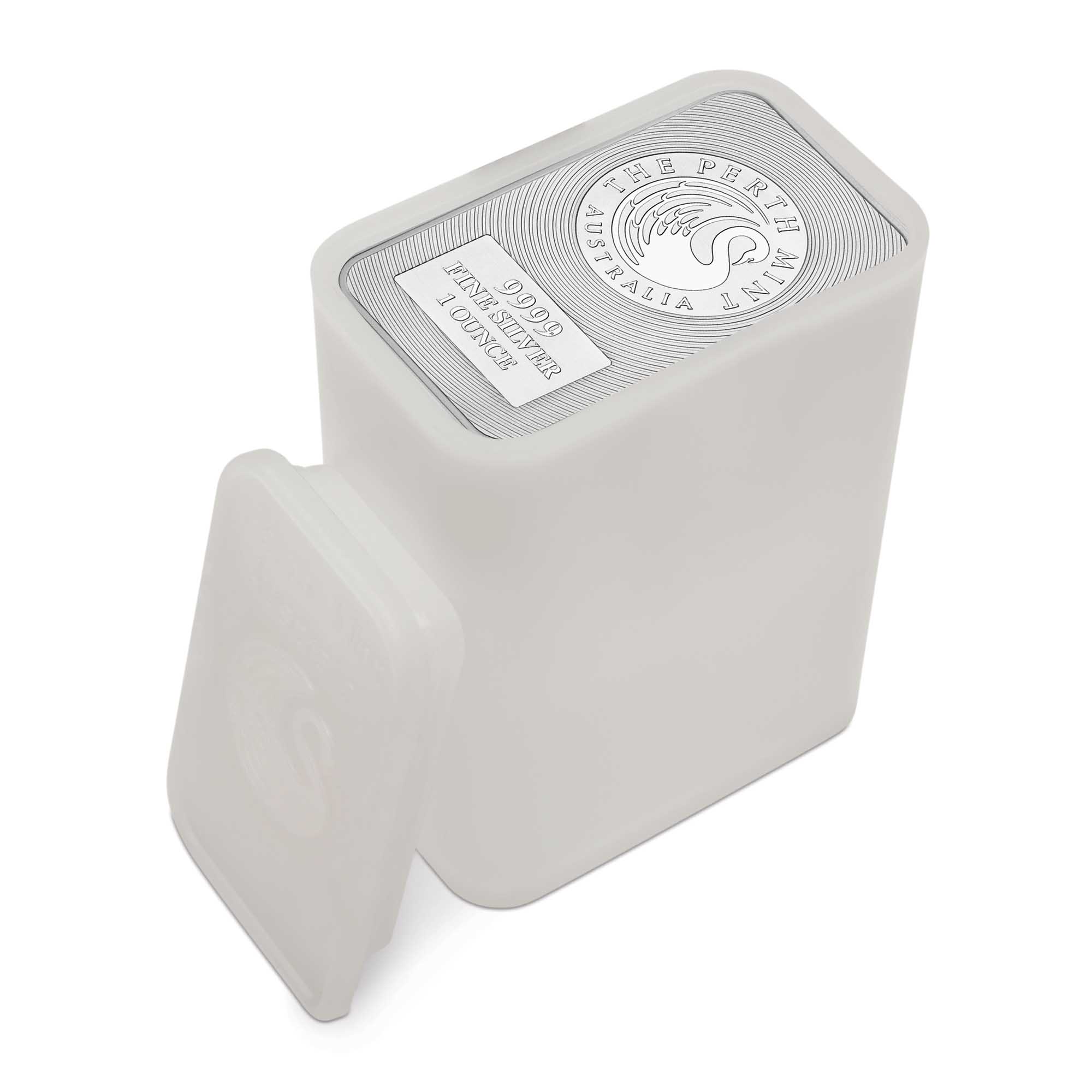 04 kangaroo minted bar in tubes 1oz silver InTube