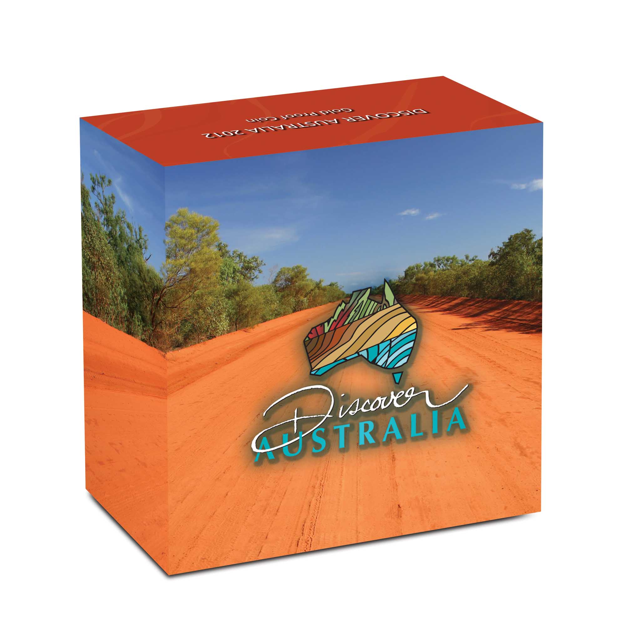 05 2012 DiscoverAustralia Green&GoldBellFrog Gold 1 2oz Proo