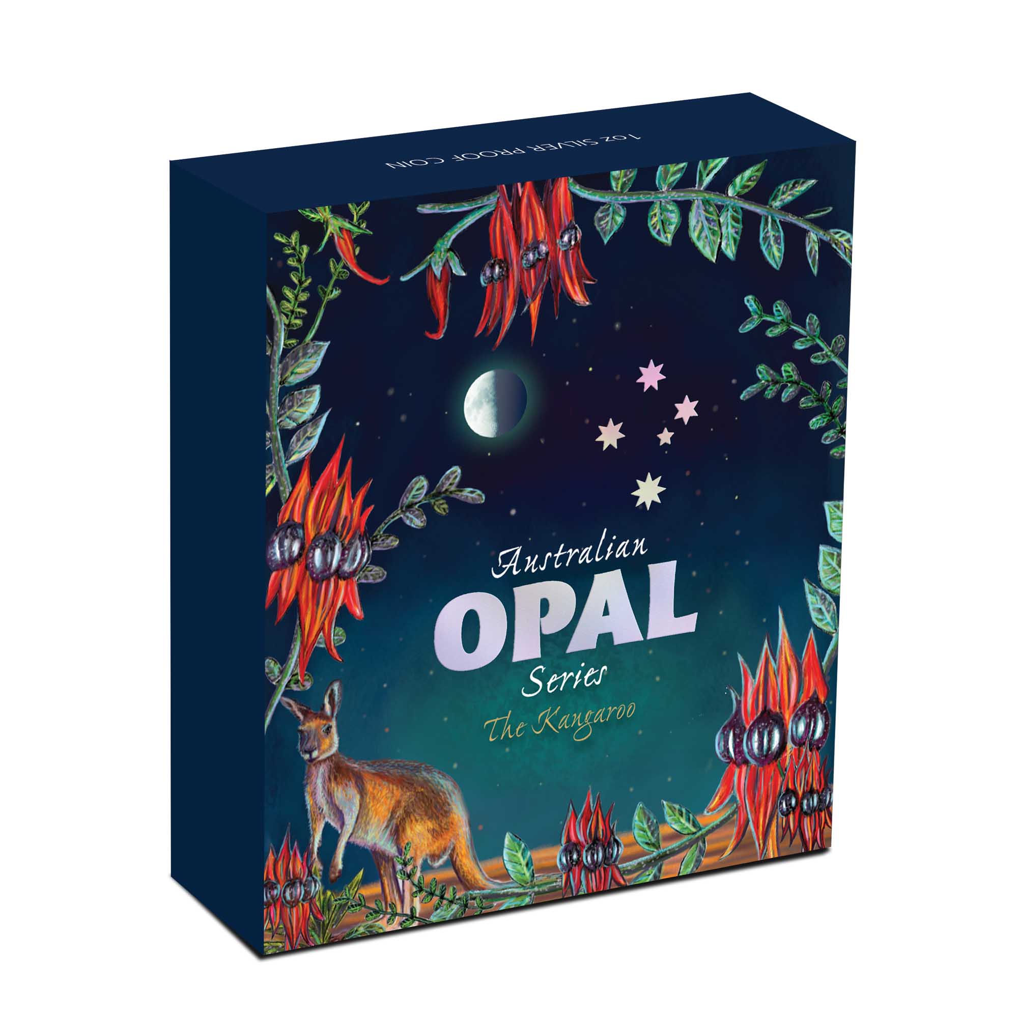 05 2013 AusKangaroo Opal Silver 1oz InShipper HighRes