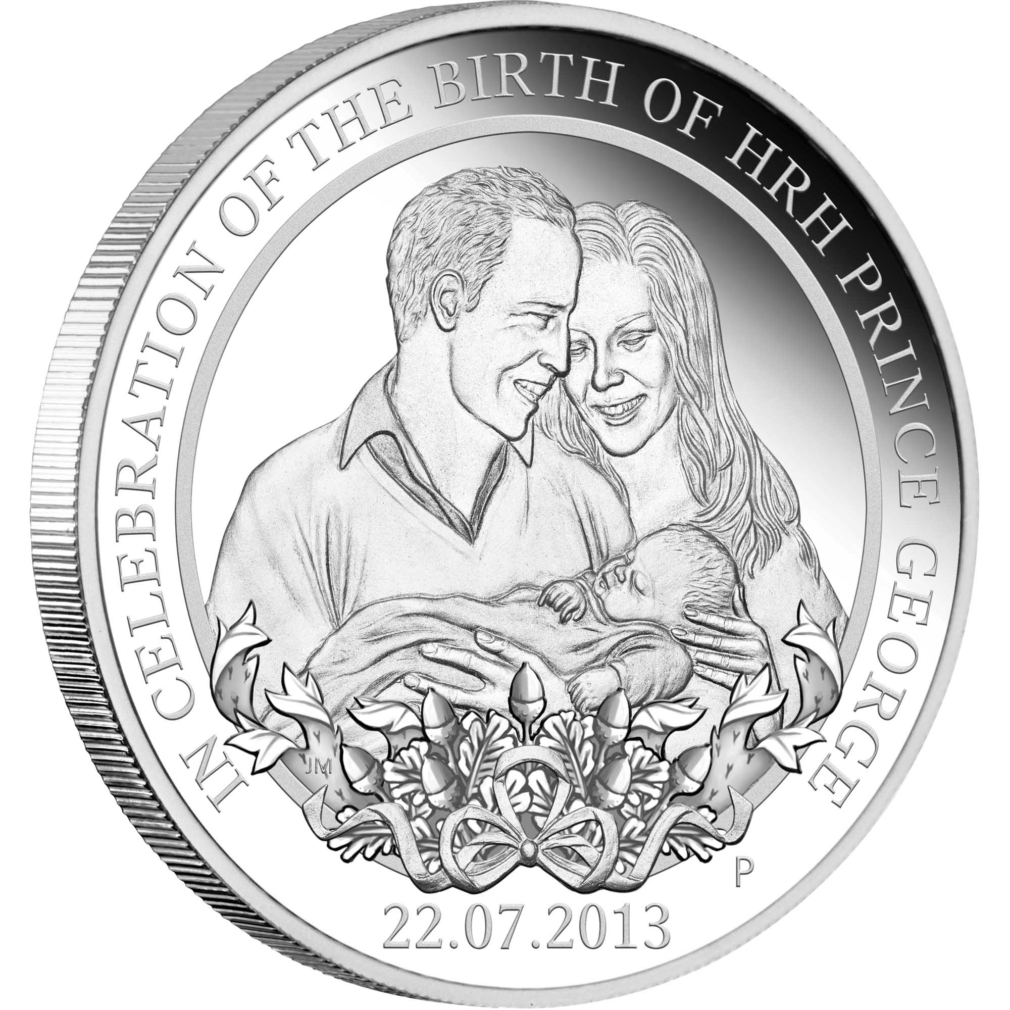 01 2014 RoyalBaby Silver 1oz Proof OnEdge HighRes