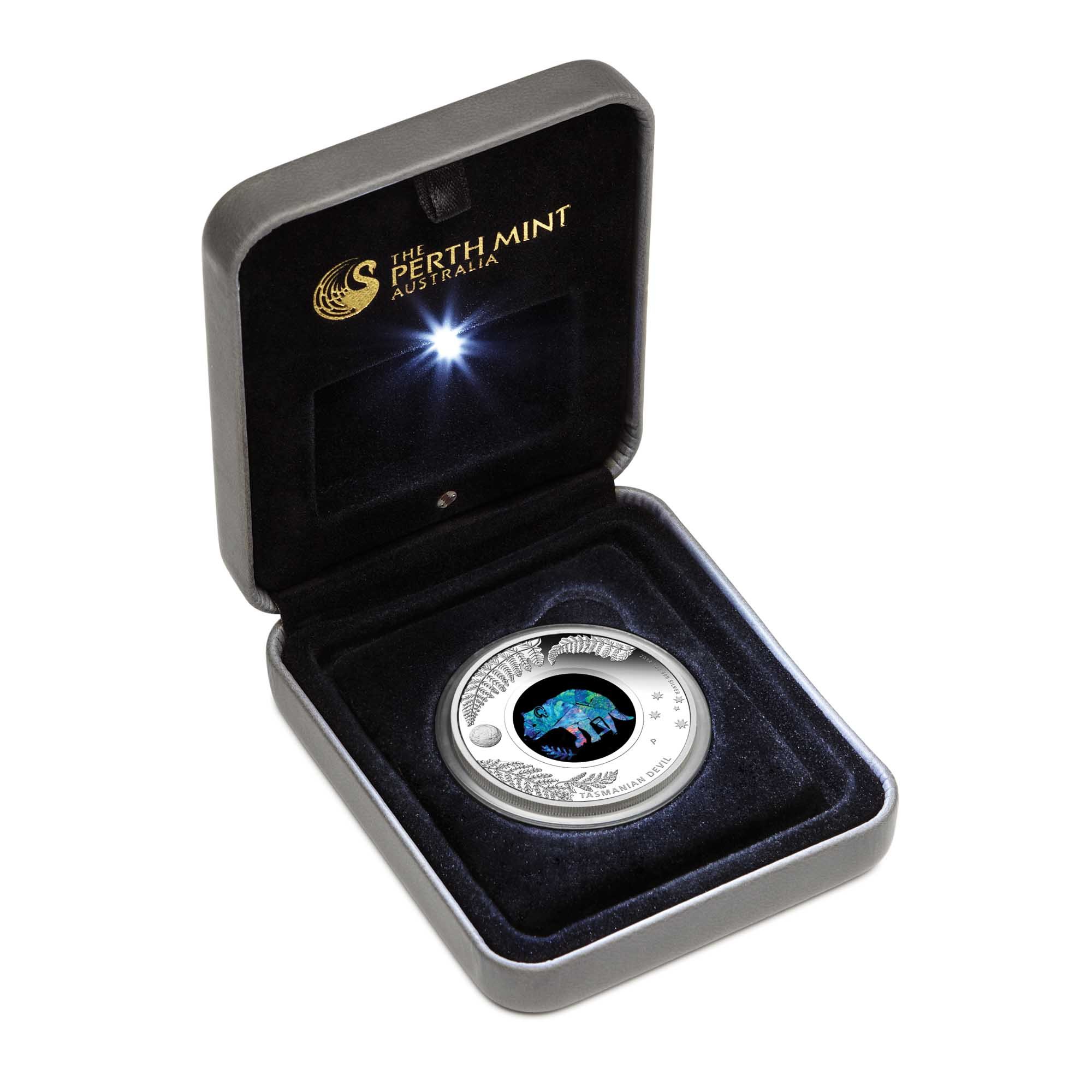 04 2014 TasmanianDevil Opal Silver 1oz InCase HighRes