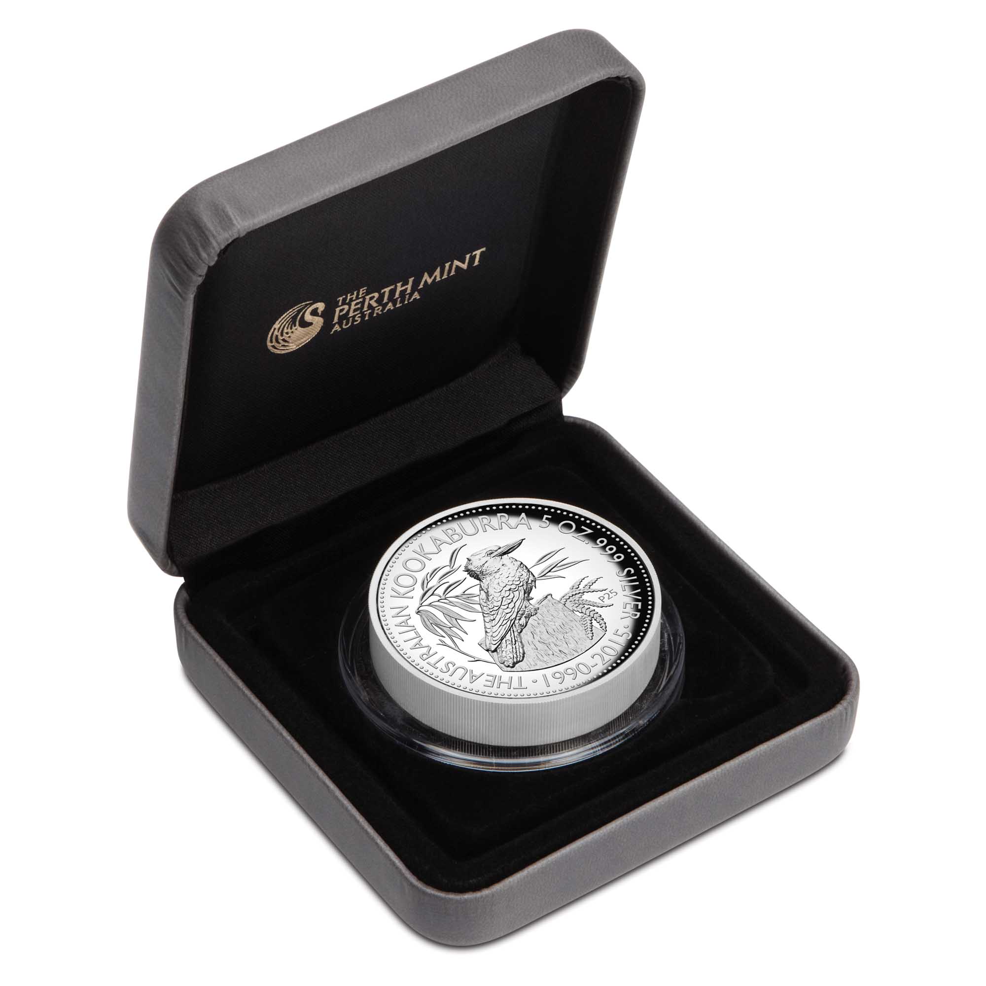 09 2015 AustralianKookaburra 5oz Silver Proof HighRelief InCase HighRes