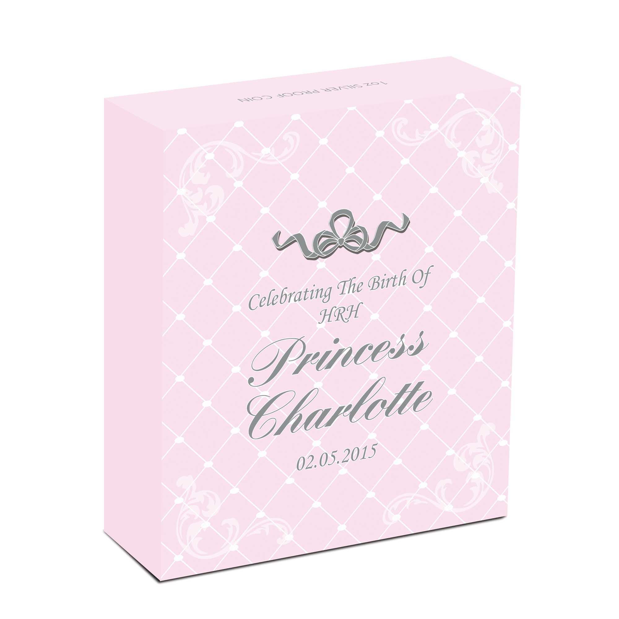 05 hrh princess charlotte 2015 1oz silver proof InShipper