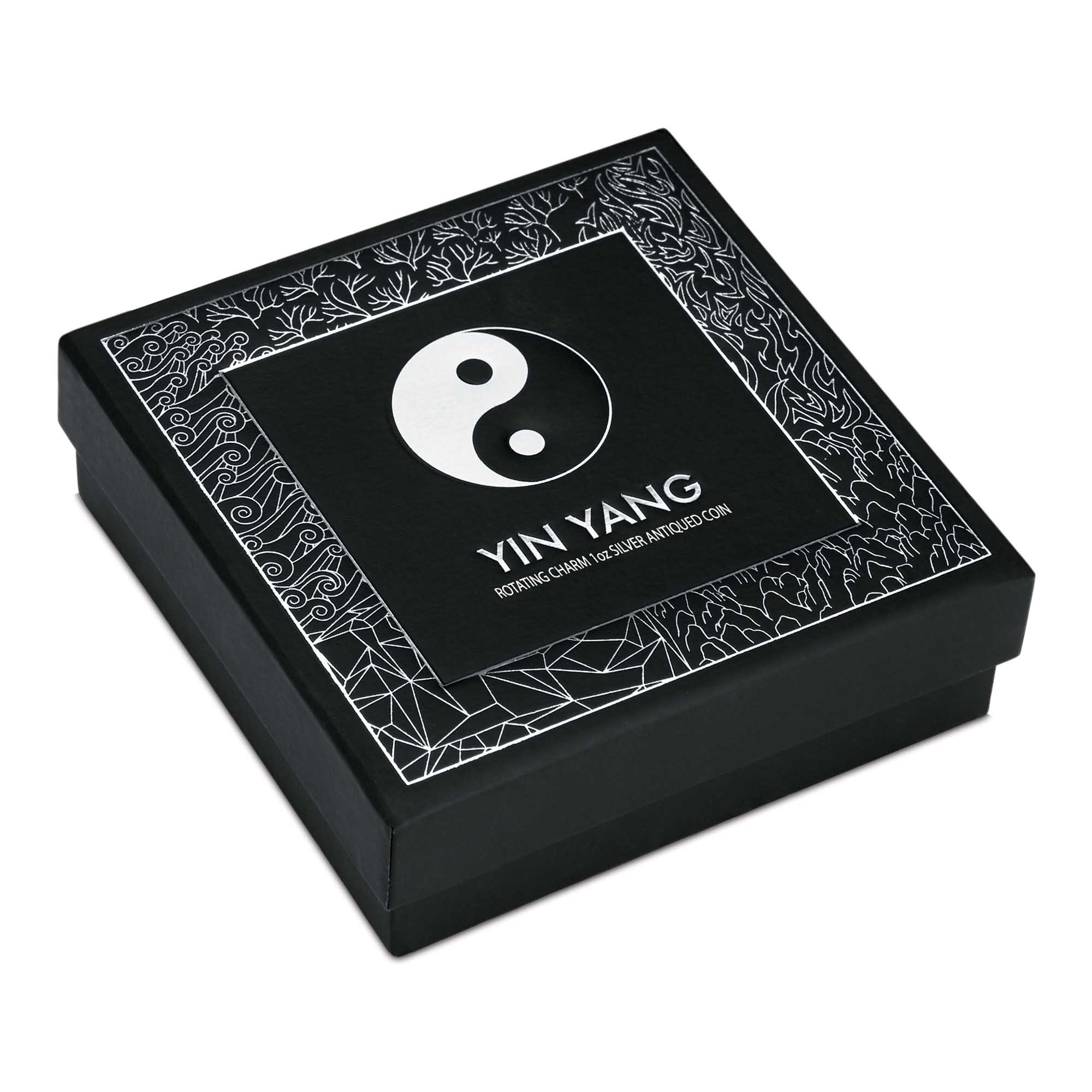 05 2016 YinYang Rotating Charm Silver Antiqued 1oz InShipper HighRes