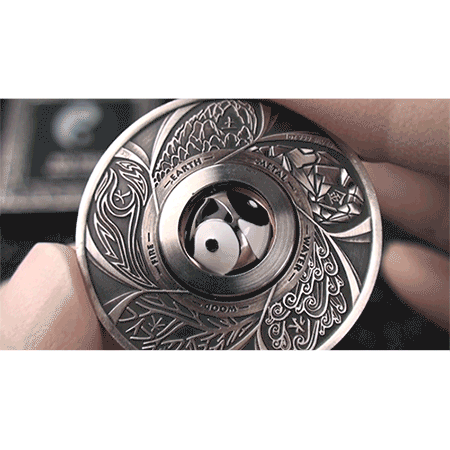 7 Yin Yang Rotating Charm