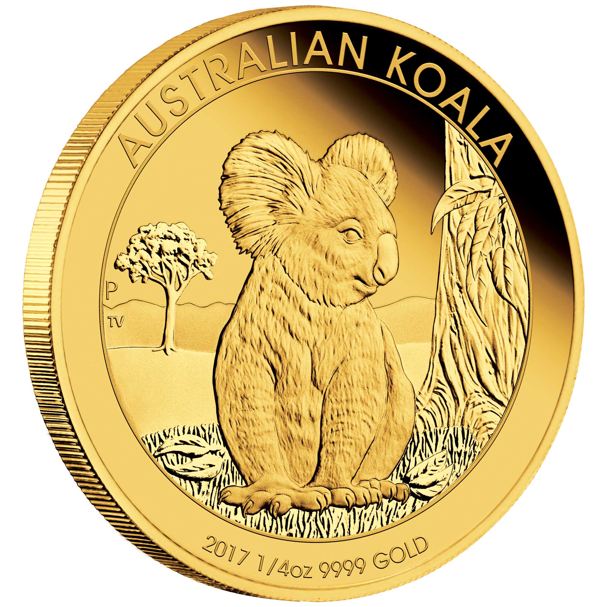 01 australian koala 2017 1 4oz gold proof OnEdge